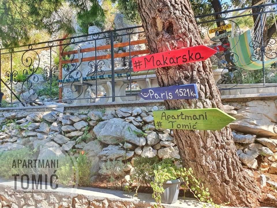 Apartment Tomic 2 Makarska Exterior foto